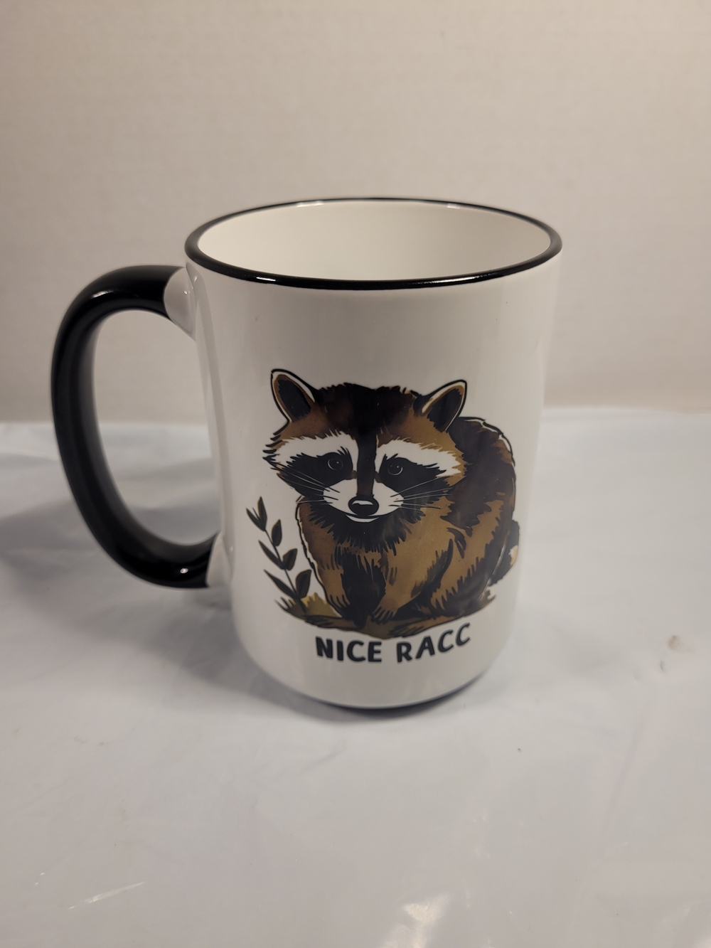 Nice Racc Raccoon Coffee Mug (W)